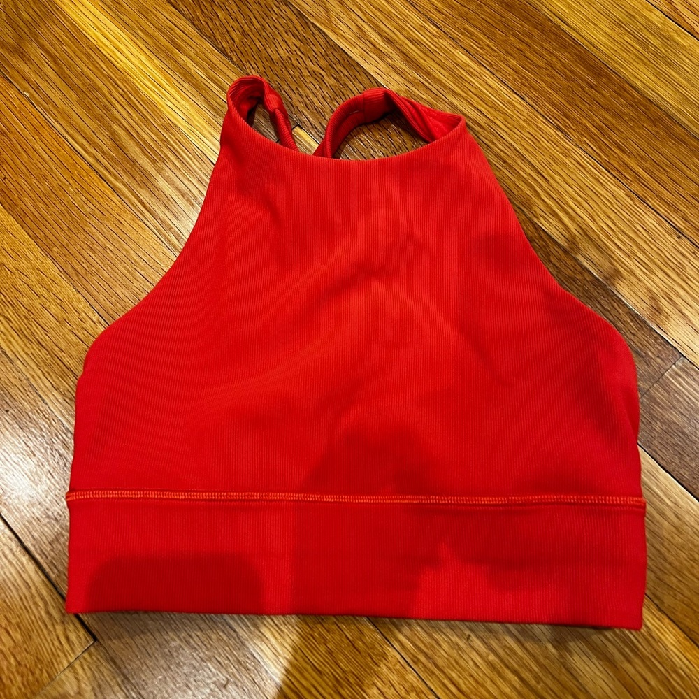 Lululemon high neck strappy sports bra size 6